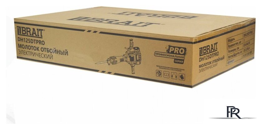 Отбойный молоток Brait DH125DTPRO - Изображение №4 — Интернет-магазин ПроЗаказ
