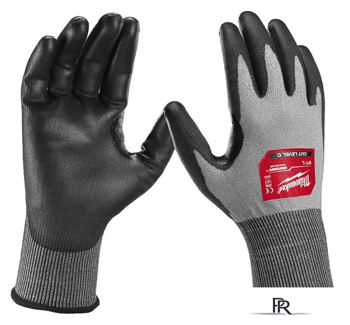 Перчатки из искусственной кожи Milwaukee Hi-Dex 3/C 9/L 4932480498 - Изображение №1 — Интернет-магазин ПроЗаказ