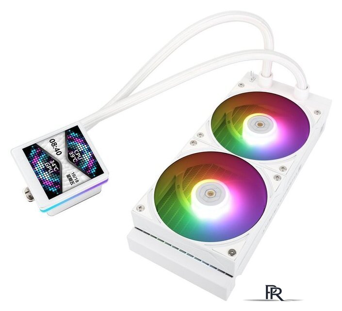 Система жидкостного охлаждения для процессора Thermalright Grand Vision 240 ARGB (белый) - Изображение №6 — Интернет-магазин ПроЗаказ