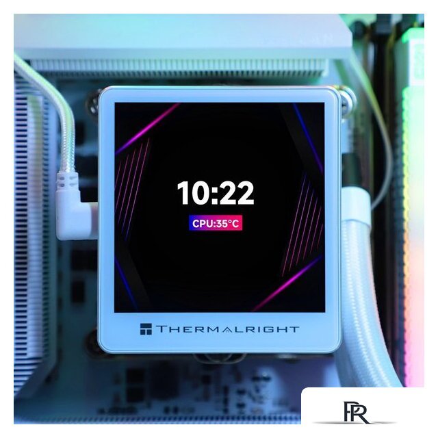 Система жидкостного охлаждения для процессора Thermalright Grand Vision 240 ARGB (белый) - Изображение №10 — Интернет-магазин ПроЗаказ