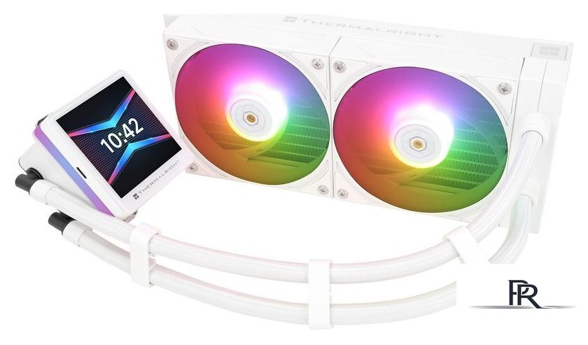 Система жидкостного охлаждения для процессора Thermalright Grand Vision 240 ARGB (белый) - Изображение №3 — Интернет-магазин ПроЗаказ