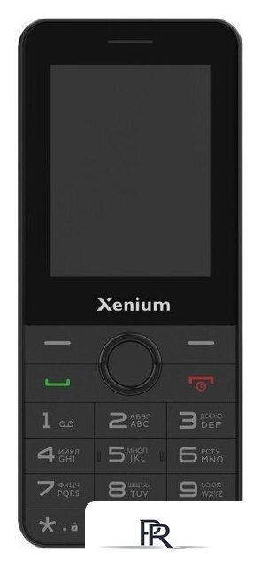 Кнопочный телефон Xenium X240 (черный) - Изображение №2 — Интернет-магазин ПроЗаказ