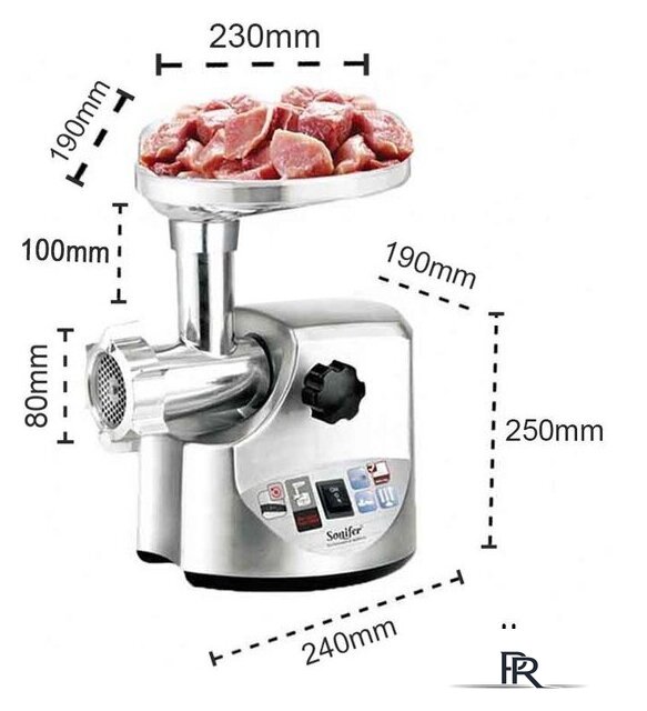 Мясорубка Sonifer SF-5009 - Изображение №6 — Интернет-магазин ПроЗаказ