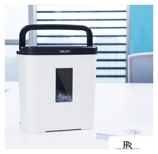 Шредер Deli E9939 (белый) - Изображение №6 — Интернет-магазин ПроЗаказ