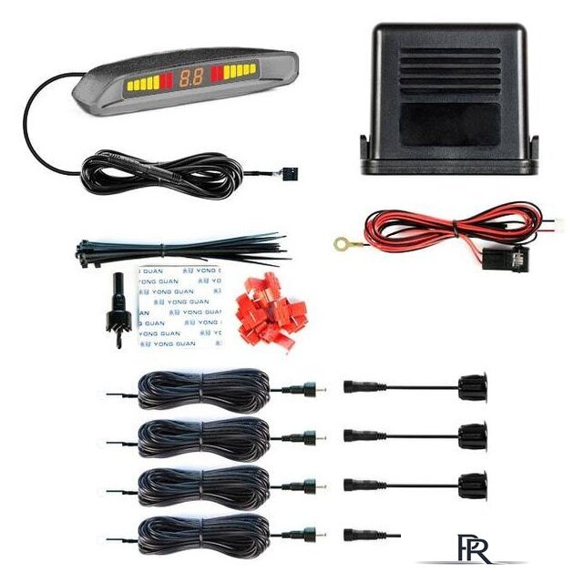 Парковочный радар ParkMaster 4-FJ-40-S (серебристый) - Изображение №7 — Интернет-магазин ПроЗаказ