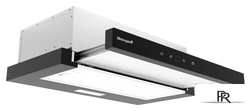 Кухонная вытяжка Weissgauff TEL 600 2M Touch Black Glass - Изображение №1 — Интернет-магазин ПроЗаказ