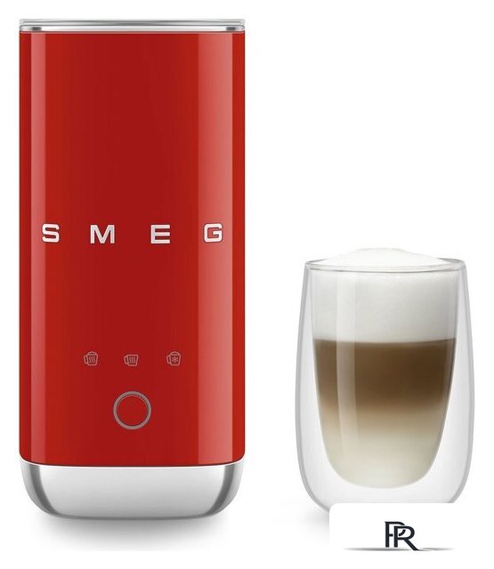 Автоматический вспениватель молока Smeg MFF02RDEU - Изображение №10 — Интернет-магазин ПроЗаказ