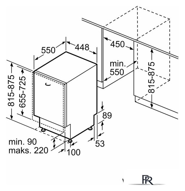 Встраиваемая посудомоечная машина Bosch Seria 6 SPV6EMX05E - Изображение №10 — Интернет-магазин ПроЗаказ