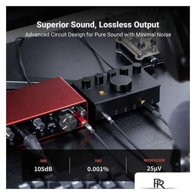Настольный усилитель Fosi Audio PH05 - Изображение №5 — Интернет-магазин ПроЗаказ