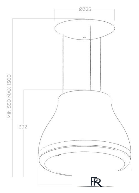 Кухонная вытяжка Elica Shining Cast Iron/F/50 - Изображение №6 — Интернет-магазин ПроЗаказ
