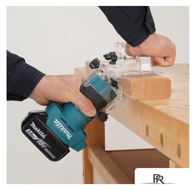 Кромочно-петельный фрезер Makita DRT52Z (без АКБ) - Изображение №6 — Интернет-магазин ПроЗаказ