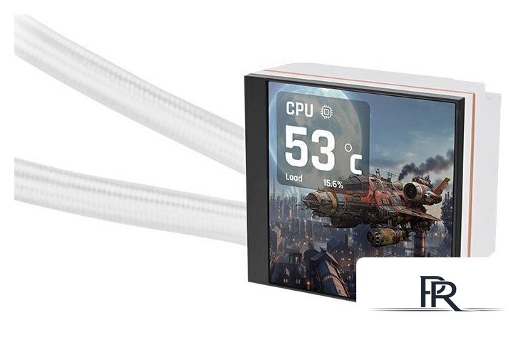 Система жидкостного охлаждения для процессора Thermaltake MAGFloe 360 Ultra ARGB Sync Snow Edition CL-W433-PL12SW-A - Изображение №2 — Интернет-магазин ПроЗаказ
