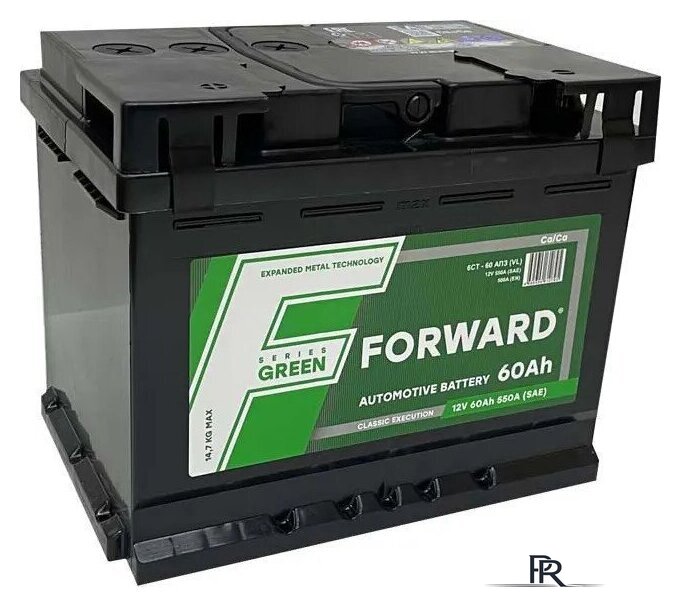 Автомобильный аккумулятор Forvard Green R+ (60 А·ч) - Изображение №1 — Интернет-магазин ПроЗаказ