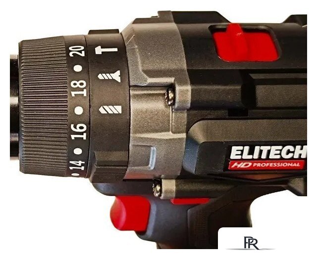 Ударная дрель-шуруповерт ELITECH CD 20BL2 E2201.042.00 (без АКБ) - Изображение №4 — Интернет-магазин ПроЗаказ