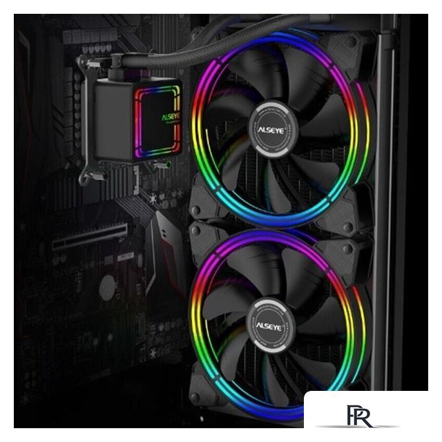 Система жидкостного охлаждения для процессора ALSEYE H280 - Изображение №5 — Интернет-магазин ПроЗаказ