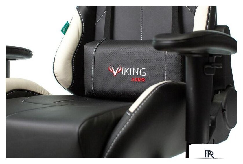 Игровое (геймерское) кресло Zombie Viking 5 Aero (черный/белый) - Изображение №9 — Интернет-магазин ПроЗаказ