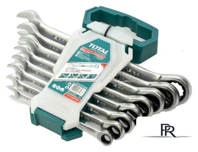 Набор ключей Total THT102RK086 (8 предметов) - Изображение №2 — Интернет-магазин ПроЗаказ