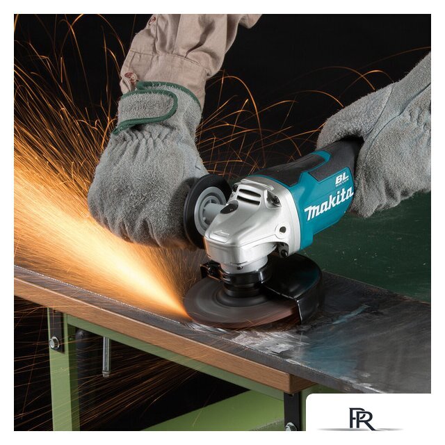 Угловая шлифмашина Makita DGA508RME (с 2-мя АКБ, кейс) - Изображение №3 — Интернет-магазин ПроЗаказ