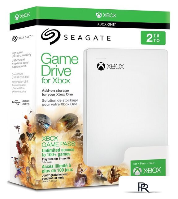 Внешний накопитель Seagate Game Drive for Xbox 2TB Game Pass Special Edition - Изображение №10 — Интернет-магазин ПроЗаказ
