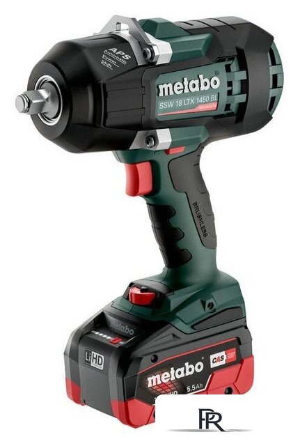 Гайковерт Metabo SSW 18 LTX 1450 BL 602401660 (с 2-мя АКБ, кейс) - Изображение №1 — Интернет-магазин ПроЗаказ