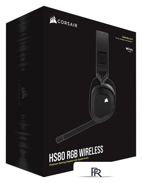 Наушники Corsair HS80 RGB Wireless (черный) - Изображение №8 — Интернет-магазин ПроЗаказ