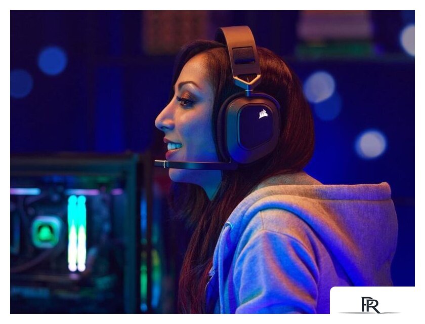 Наушники Corsair HS80 RGB Wireless (черный) - Изображение №15 — Интернет-магазин ПроЗаказ