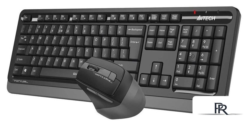 Офисный набор A4Tech Fstyler FGS1035Q (черный/серый) - Изображение №4 — Интернет-магазин ПроЗаказ