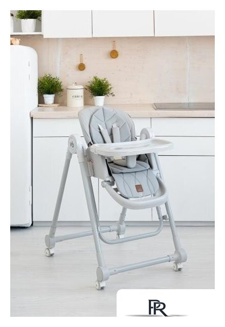 Высокий стульчик VipBaby Milan (rocky grey) - Изображение №7 — Интернет-магазин ПроЗаказ