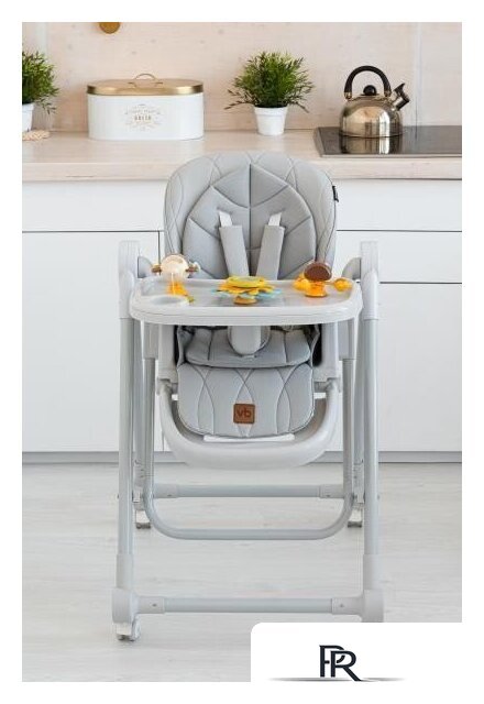 Высокий стульчик VipBaby Milan (rocky grey) - Изображение №6 — Интернет-магазин ПроЗаказ