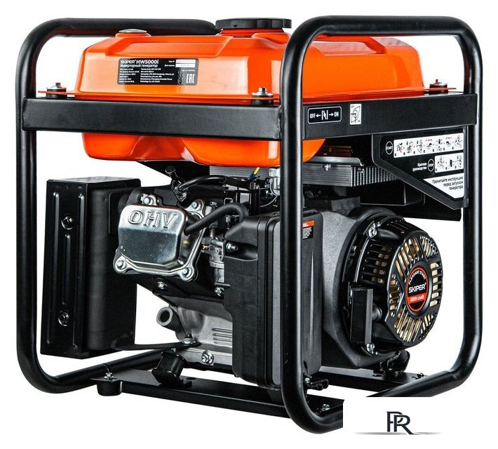Бензиновый генератор Skiper HW5000i - Изображение №2 — Интернет-магазин ПроЗаказ