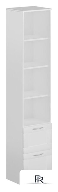 Стеллаж Mio Tesoro Сириус 2 ящика 39x190 2.02.07.140.1 (белый) - Изображение №1 — Интернет-магазин ПроЗаказ