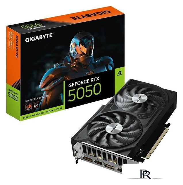 Видеокарта Gigabyte GeForce RTX 5050 Windforce OC V2 8G GV-N5050WF2OCV2-8GD - Изображение №10 — Интернет-магазин ПроЗаказ
