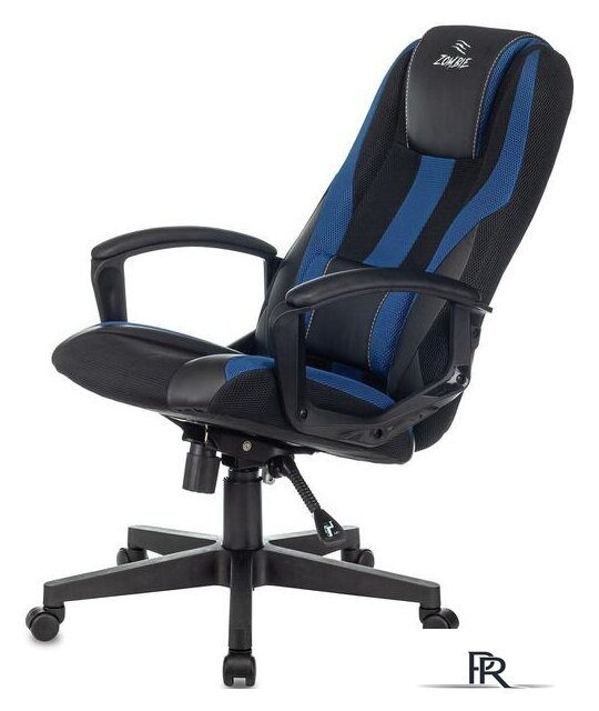 Игровое (геймерское) кресло Zombie 9 (черный/синий) - Изображение №6 — Интернет-магазин ПроЗаказ