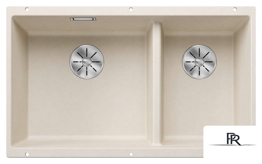 Кухонная мойка Blanco Subline 430/270-U 527167 (мягкий белый) - Изображение №2 — Интернет-магазин ПроЗаказ