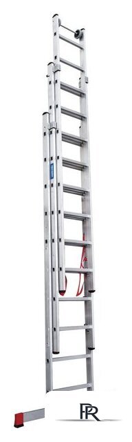 Лестница-стремянка Новая высота NV 523 трёхсекционная индустриальная 3x10 ступеней - Изображение №6 — Интернет-магазин ПроЗаказ