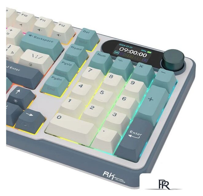 Клавиатура Royal Kludge RK-S98 RGB Light Cloud (RK Brown) - Изображение №7 — Интернет-магазин ПроЗаказ