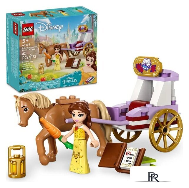 Конструктор LEGO Disney Сказочная карета Белль 43233 - Изображение №3 — Интернет-магазин ПроЗаказ