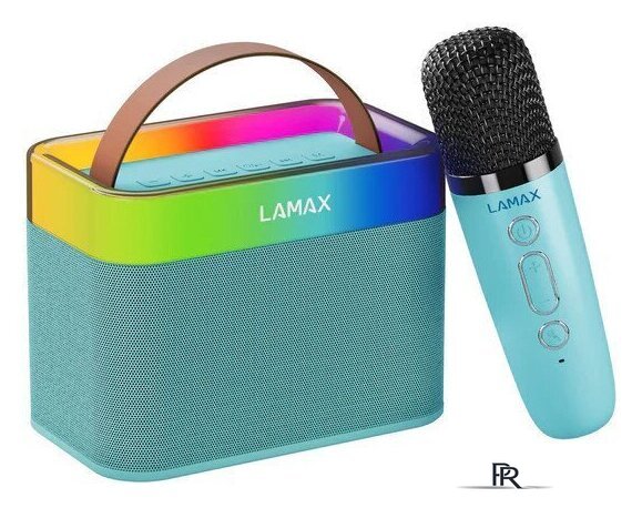 Беспроводная колонка Lamax KaraokeKid1 (голубой) - Изображение №1 — Интернет-магазин ПроЗаказ
