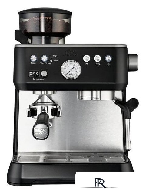 Кофемашина Solis Grind & Infuse Perfetta Black - Изображение №1 — Интернет-магазин ПроЗаказ