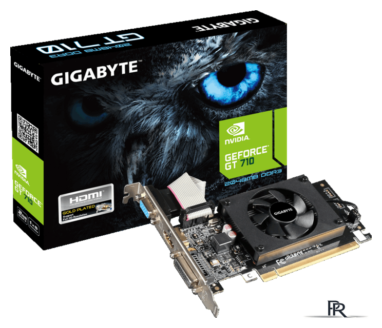 Видеокарта Gigabyte GeForce GT 710 2GB DDR3 [GV-N710D3-2GL] - Изображение №5 — Интернет-магазин ПроЗаказ