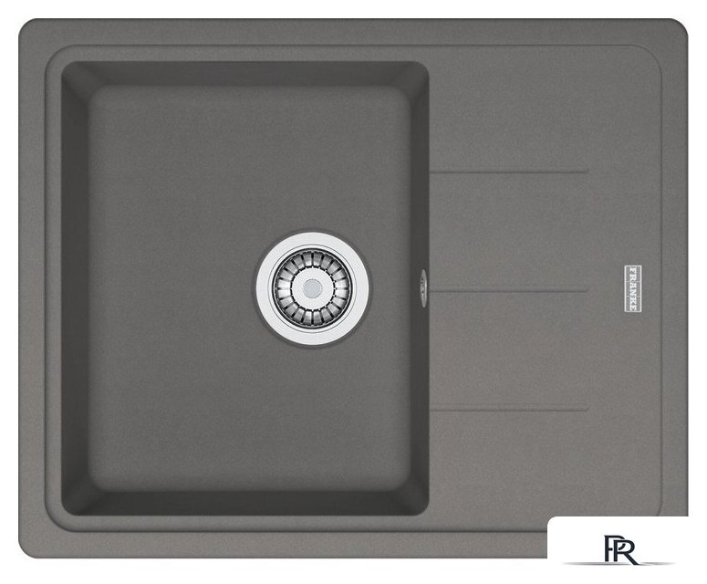 Кухонная мойка Franke Basis BFG 611-62 114.0676.302 (каменный серый) - Изображение №1 — Интернет-магазин ПроЗаказ