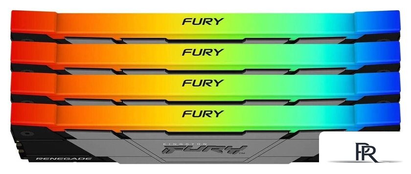 Оперативная память Kingston FURY Renegade RGB 4x32ГБ DDR4 3600 МГц KF436C18RB2AK4/128 - Изображение №2 — Интернет-магазин ПроЗаказ