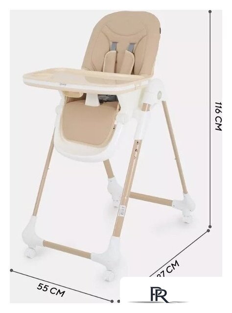 Высокий стульчик MOWbaby Honey New MBH170 (beige) - Изображение №19 — Интернет-магазин ПроЗаказ