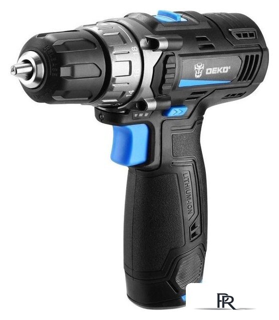 Дрель-шуруповерт Deko ZKCD12 SET6 084-1040 (с 2-мя АКБ, кейс) - Изображение №4 — Интернет-магазин ПроЗаказ