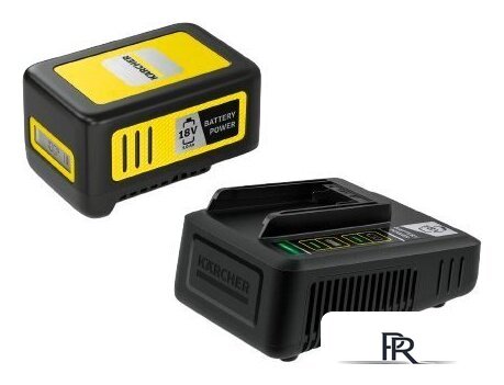 Аккумулятор с зарядным устройством Karcher Battery Power 18/50 2.445-063.0 (18В/5 Ач + 18В) - Изображение №1 — Интернет-магазин ПроЗаказ