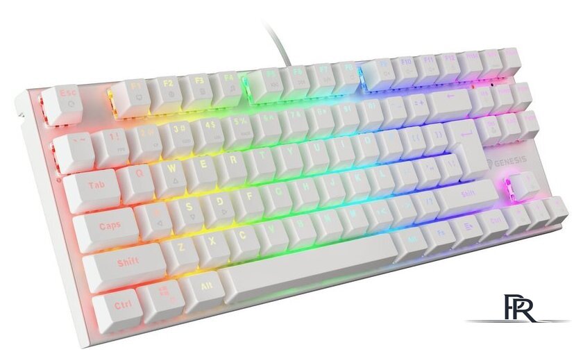 Клавиатура Genesis Thor 303 TKL RGB (белый, нет кириллицы) - Изображение №2 — Интернет-магазин ПроЗаказ