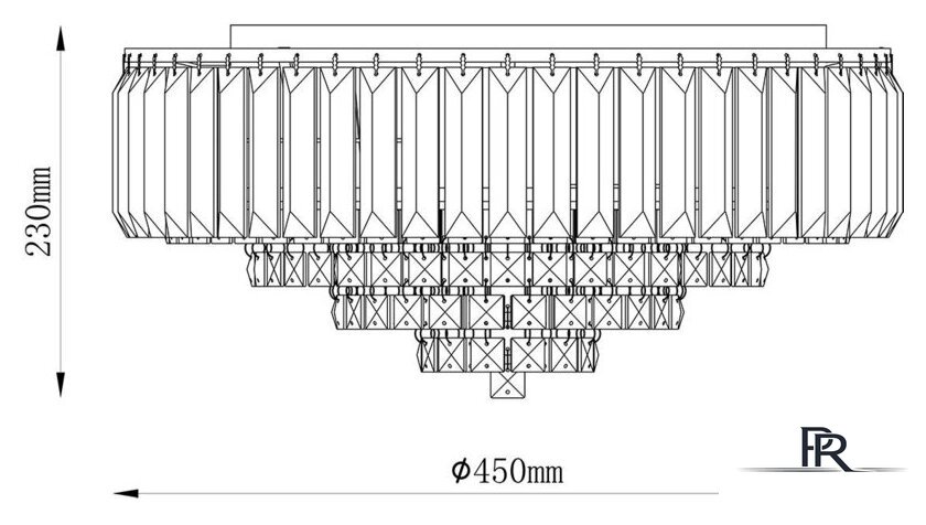 Припотолочная люстра Escada Delicacy 2112/6P Gold - Изображение №5 — Интернет-магазин ПроЗаказ