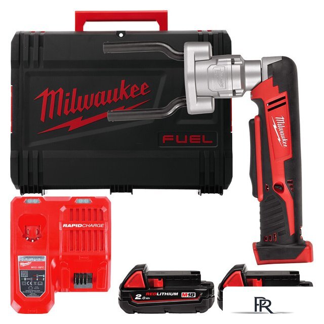 Инструмент для болтовых соединителей и наконечников Milwaukee M18 M18BSBT-202X 4933493289 (с 2-мя АКБ, кейс) - Изображение №1 — Интернет-магазин ПроЗаказ