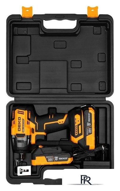 Гайковерт Deko ZKIS20 081-1013 (с 2-мя АКБ, кейс) - Изображение №6 — Интернет-магазин ПроЗаказ