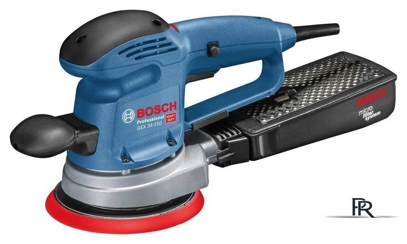 Эксцентриковая шлифмашина Bosch GEX 34-150 Professional 0601372800 - Изображение №1 — Интернет-магазин ПроЗаказ